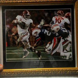 THE MAN OF STEEL TRENT RICHARDSON AUTOGRAPH 12X12 GREG GAMBLE